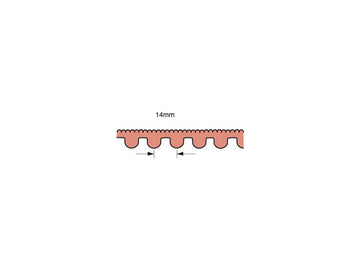 Harley Davidson Softail [2012-2017] -Falcon SPC en fibre de carbone Boucche de roue arrière 14 mm - 0