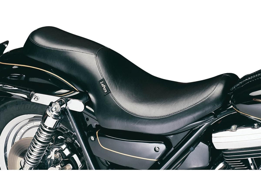 Harley Davidson FXR [1989-1994]-Silhouette 2 Up smooth seat 165.1mm Wider