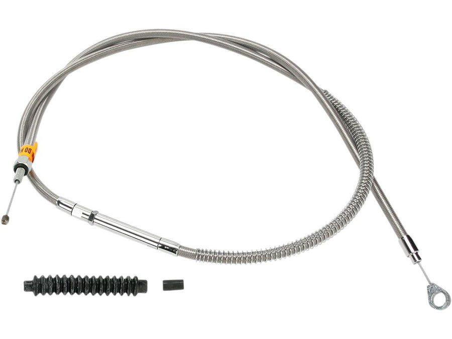 Harley Davidson Dyna [1992-1998] - Câble d'embrayage acier sans acier sans mesure +6 "