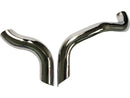Harley Davidson-Designer series L.A.F replacement heat shalle Chrom 1,75 "-3