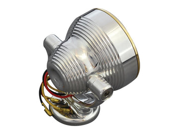 Harley Davidson-Neo-Fusion a mené Rage Polished Brass Polished, Red LED