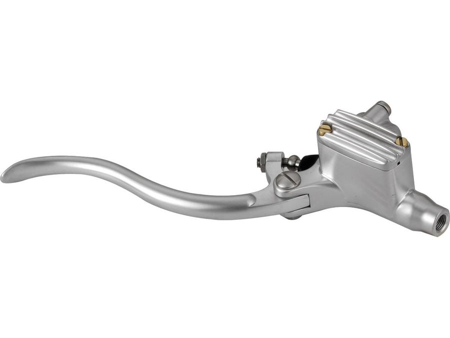 Harley Davidson-Deluxe brake cylinder kit aluminum satin lever and