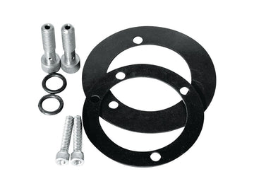 Harley Davidson Dyna [1993-1998] - support de support Ruffled Black