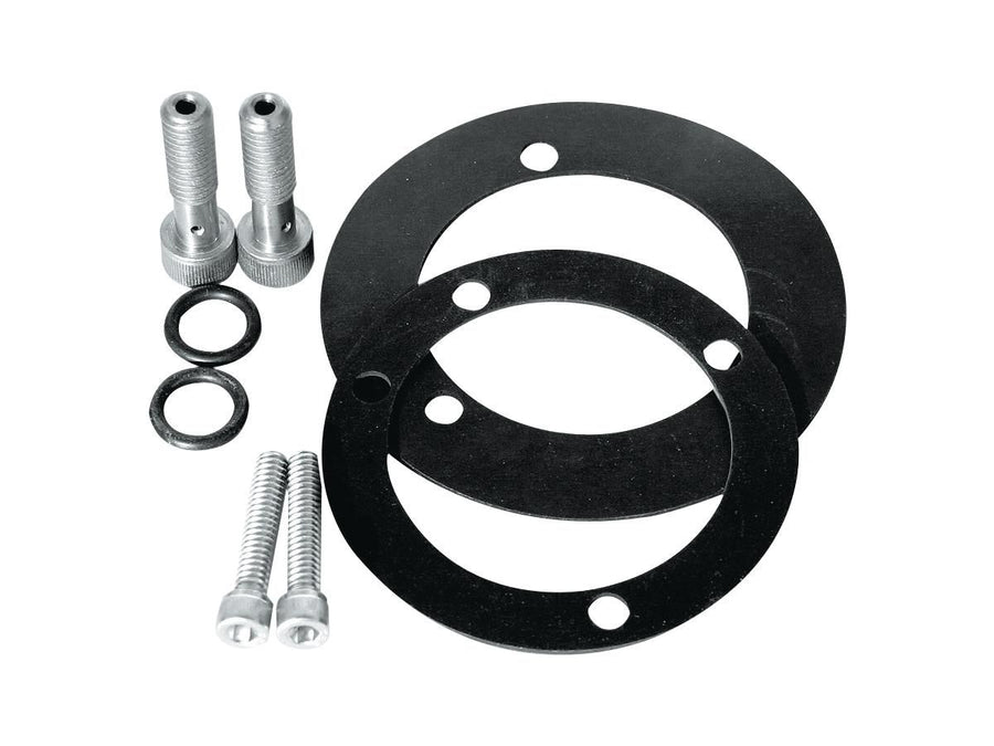 Harley Davidson Dyna [1993-1998] - support de support Ruffled Black