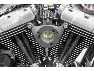 Harley Davidson Dyna [1999-2017]-breathing holder in black
