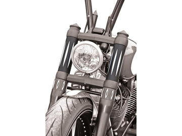 Harley Davidson Dyna Note [2006-2017] -Upper Caps de suppression en aluminium poli