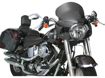 Harley Davidson FLSTF [2014-2017] -Stinger Windshield Hauteur: 12,5 " - 0