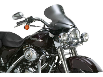 Harley Davidson Flhr [2016-2022]-Stinger windshield of dark smoke - 0
