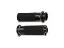 Harley Davidson Touring [2008-2024] -Snit Fusion gère Black Anodisé 1 "-1