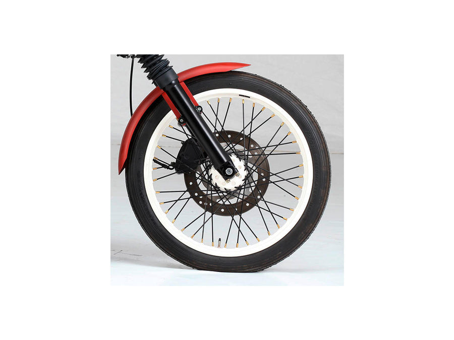 Harley Davidson - TTS spoke set, 17 "long, black chrome