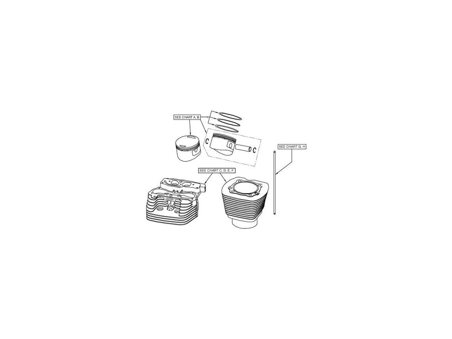 Harley Davidson Revtech 110 [2004-2019] -revtech 110/100 4x4 Motors Generation 3