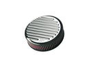 Harley Davidson Sportster [1991-2006] – Runder gerillter Luftfilter Aluminium-1