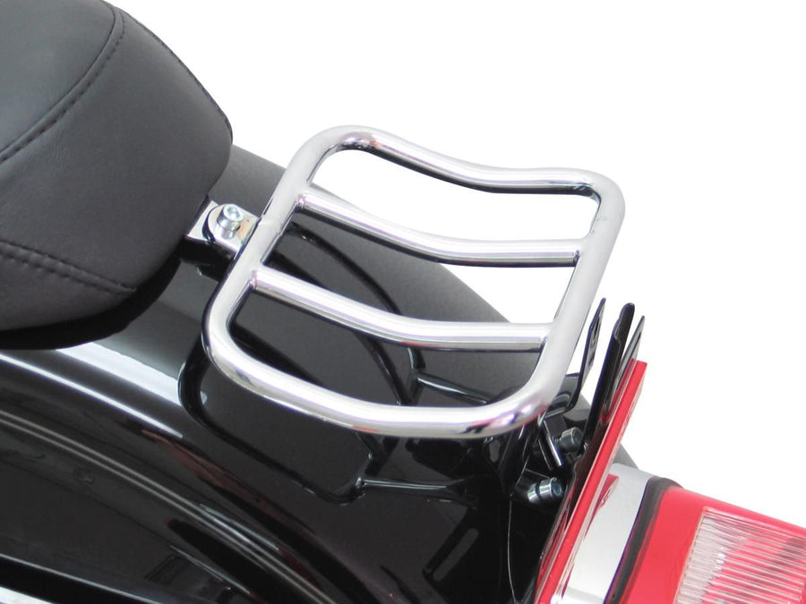 Harley Davidson Dyna [2006-2017]-Luggage rack chrome