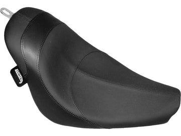 Harley Davidson Softail [1984-1999] -Phoenix Siège lisse en cuir noir en cuir vinyle