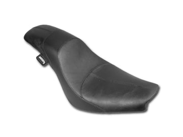 Harley Davidson Dyna [2006-2017] -Minotaur Silon lisse vinyle en cuir noir - 0