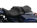 Harley Davidson FLSTF [2014-2017] – Hydra Glatt Sitz Schwarzes Leder Vinyl-5