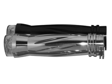 Harley Davidson Fl Shovel [1981-1984] -Twister Poignées avec Aluminium de clignotage LED 1 "