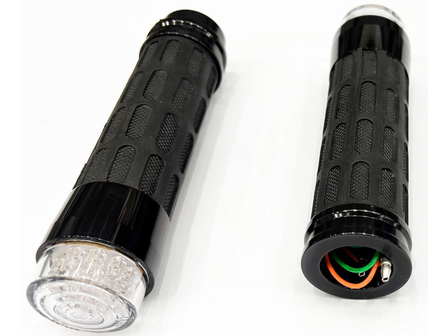 Harley Davidson – RBS Softtouch Griffset Schwarz LED Blinker