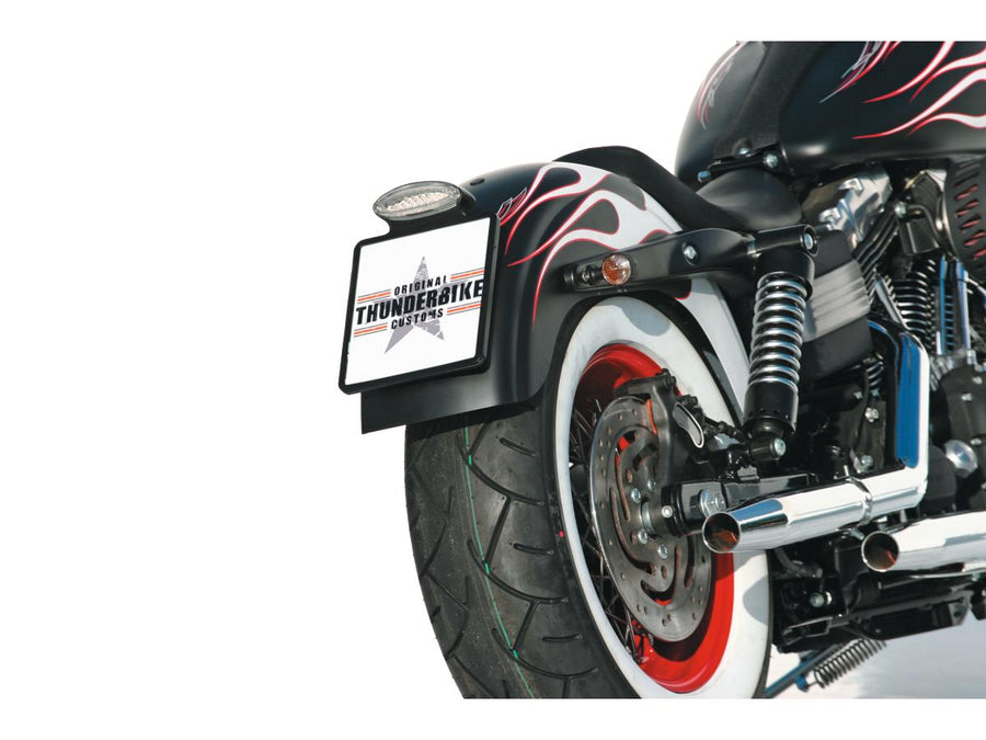 Harley Davidson FXCWC [2008-2011] - Kit de support de plaque de licence "Down and Inside" 240 x 200