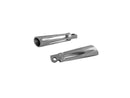 Harley Davidson Sportster [1991-2020]-deep cut footrest chrome-1