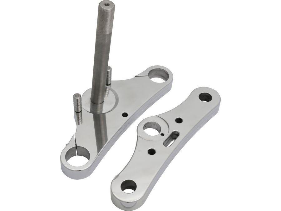 Harley Davidson Dyna [2004-2005]-Easy2 fork bridge kit for 39mm fork pipes