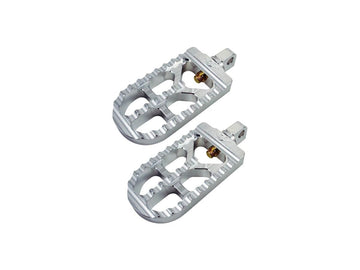 Harley Davidson Sportster [1991-2020]-Long corrugated adjustable footrests long