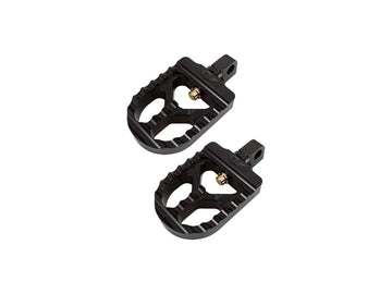 Harley Davidson Sportster [1991-2020]-Short corrugated adjustable footrests