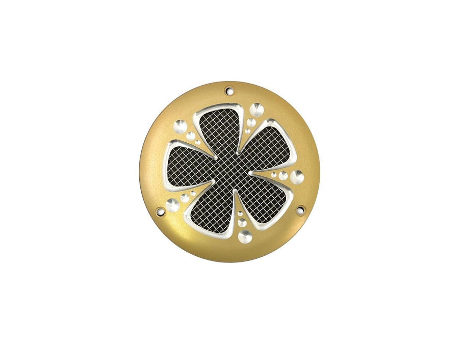 Harley Davidson Fl Shovel [1970-1984] -Mesh Point Cover Gold