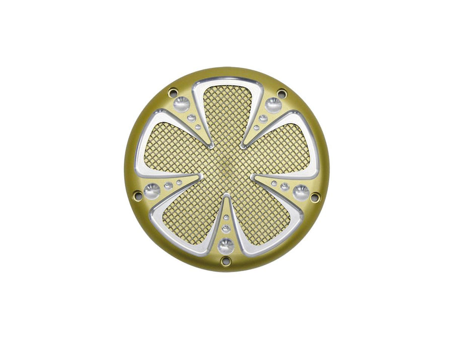 Harley Davidson Fl Shovel [1970-1984] -Mesh Derby Cover Gold