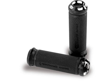 Harley Davidson Touring [2008-2024] – Apex Grip Kontrastschnitt eloxiert 1" Gaszug …