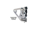 Harley Davidson Dyna [1991-1999] – Bremssattel Montagehalterung Chrom-3