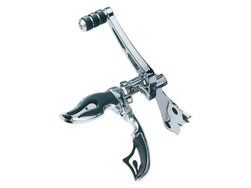 Harley Davidson Sportster [1991-2020]-Flamin Switchblade Footrests Chrome - 0