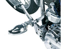 Harley Davidson Sportster [1991-2020]-Flamin Switchblade Footrests Chrome-4