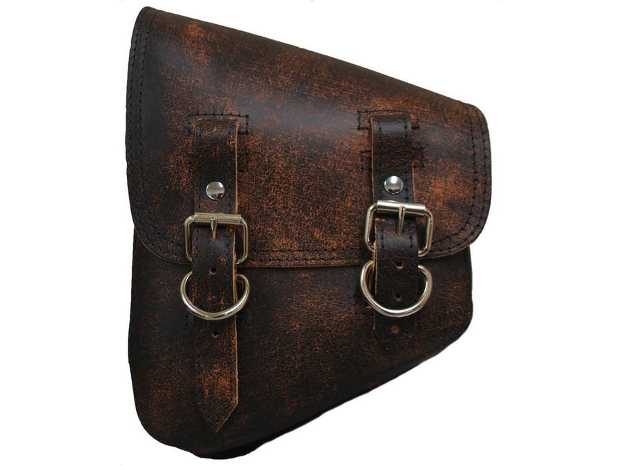 Harley Davidson Softail [1987-2025] -Solo Swing Pocket Rustic Brown gauche