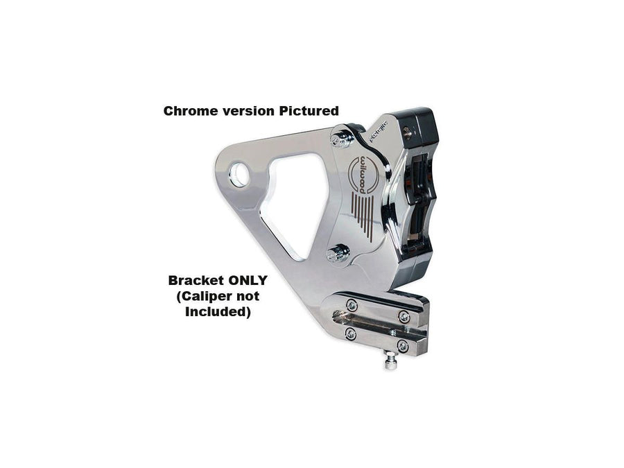 Harley Davidson Touring [2000-2007]-Brake caliper Mounting holders Black