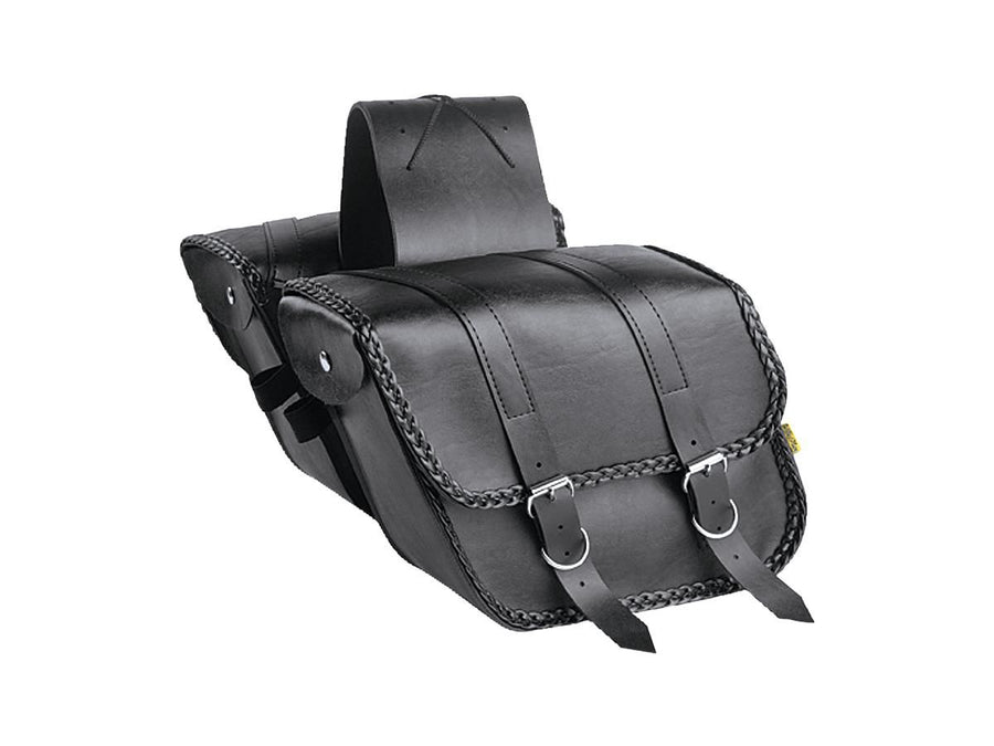 Harley Davidson-braided sloping overnight saddish pockets compact