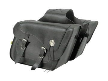 Harley Davidson-Deluxe fleetside weird flared saddled pockets black