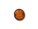 Harley Davidson Flhtcu [2012-2013]-flat-style blinker insert chrome amber-1