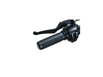 Harley Davidson Touring [2008-2024]-Heavy industry gripped black satin 1 " - 0