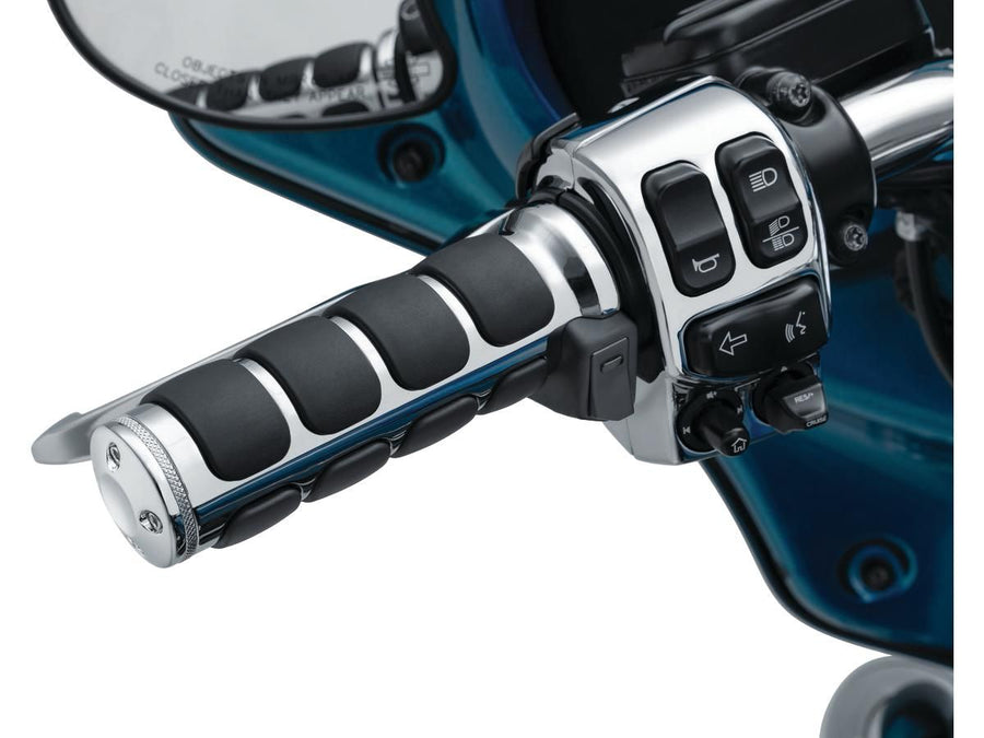 Harley Davidson Tourring [2008-2024] -Iso Hauled Handles Chrom 1 "Gas Train by Wire