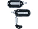 Harley Davidson Sportster [1991-2020] – Schwere Industrie Switchblade Fußrasten Chrom-3