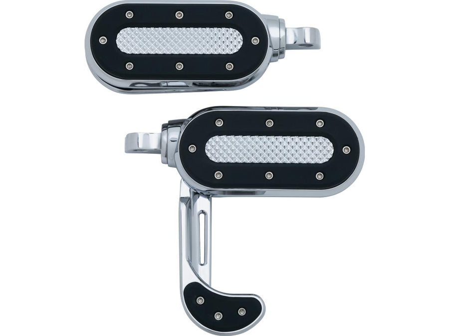Harley Davidson Sportster [1991-2020] – Schwere Industrie Switchblade Fußrasten Chrom