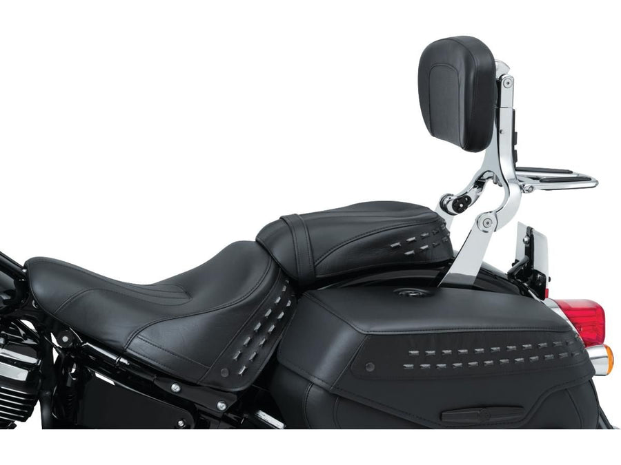 Harley Davidson FLSL [2018-2021]-Solid chrome multi-purpose backrest bracket holder