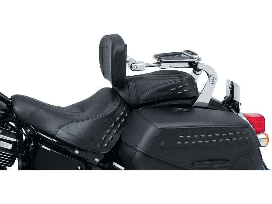 Harley Davidson FLSL [2018-2021]-Solid chrome multi-purpose backrest bracket holder