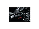 Harley Davidson Touring Hinweis [1993-2013] – Satteltaschendeckel-Akzent Schwarz-1