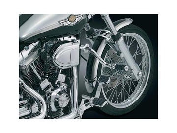 Harley Davidson Softail [1986-2017] - Moustache ajustée Chrome Adjustable - 0
