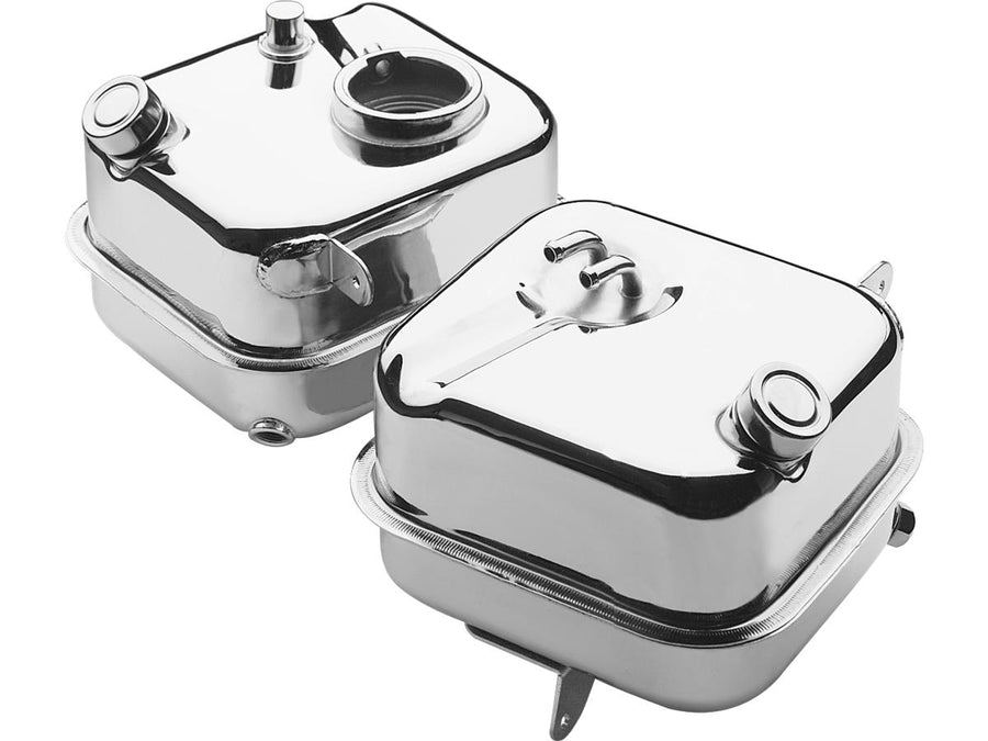 Harley Davidson Fl Shovel [1966-1984] -Oem-style Oil Tank Chrome