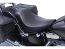 Harley Davidson FLSTF [2014-2017]-Minimalist Solo Vinyl seat black vinyl-3