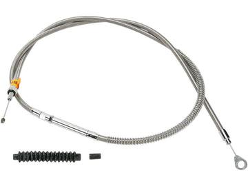 Harley Davidson Dyna [1991-2005] - Câble d'embrayage en acier sans acier sans acier -8 "en acier inoxydable