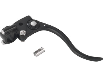 Harley Davidson – Deluxe Bremshebelhalterung Schwarzer Hebel Schwarz 1"